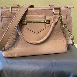 Light pink Juicy Couture patent leather satchel